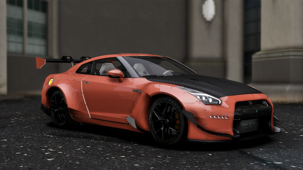 Nissan GTR R35 Neon (+Tunings Part) – Gorilla Cars & MLO