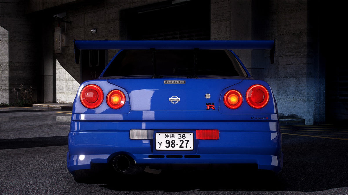 Nissan GT-R R34 | TR – Gorilla Cars & MLO