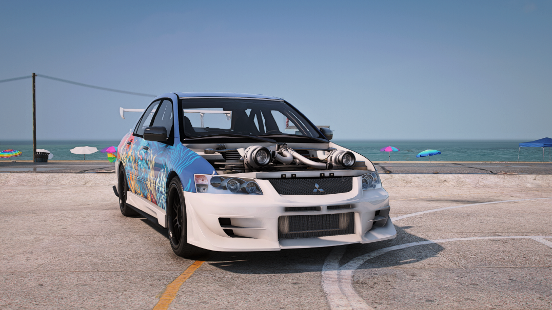 Madicka Mitsubishi Evo Madicka Twinturbo – Gorilla Cars & MLO