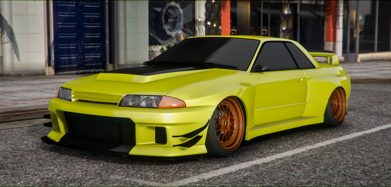 Nissan GTR R32 Piston Zero | Smuud Customs – Gorilla Cars & MLO