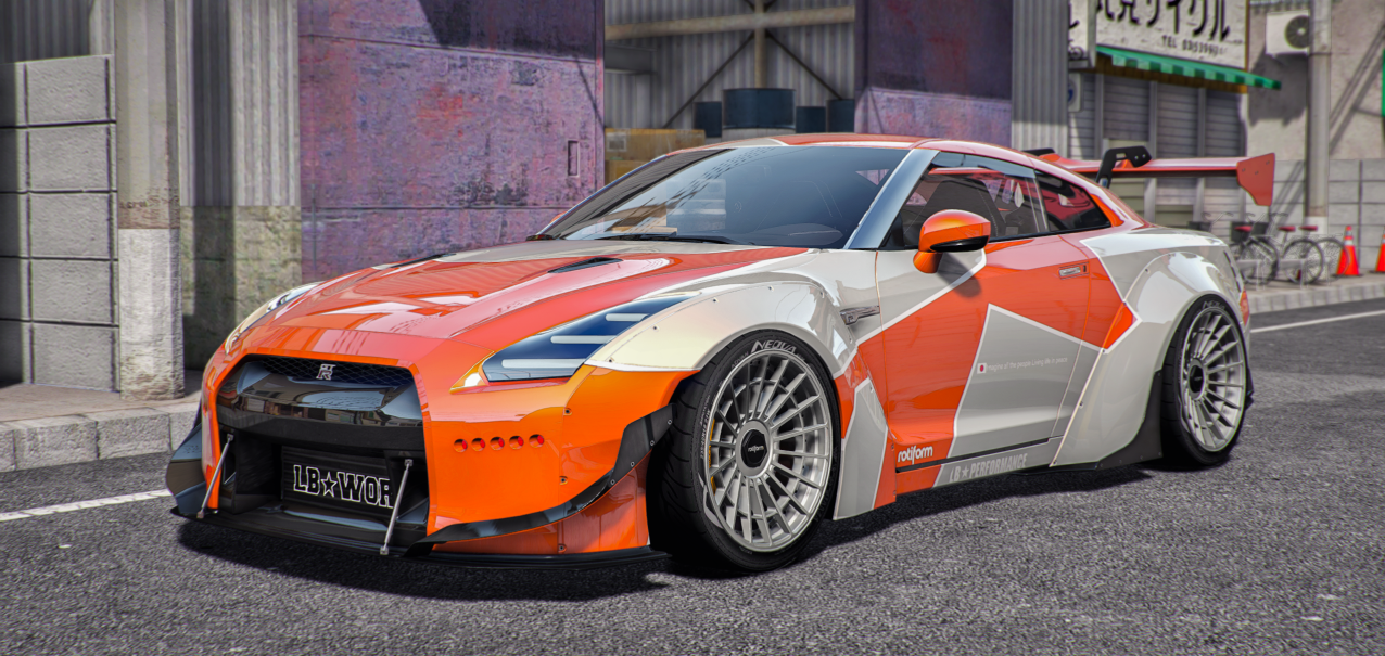 Nissan GTR R35 Futuristic Edition | Tunit – Gorilla Cars & MLO