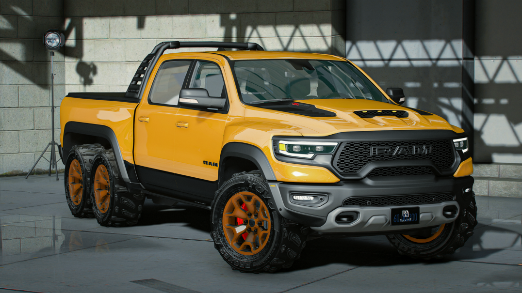Dodge Ram 1500 TRX 6x6 Warlord 2022 Ahmeda1999 Gorilla Cars MLO dodge-ram-1500-trx-6x6-warlord-2022-ahmeda1999-gorilla-cars-mlo