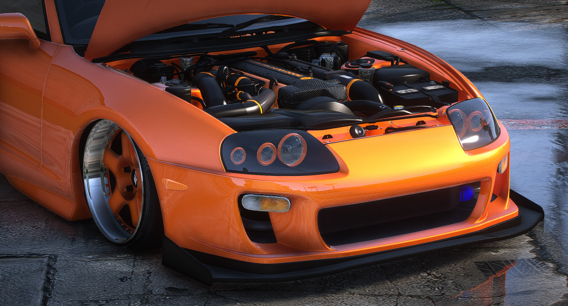 Toyota Supra JZA80 MK4 Custom | FB Customs – Gorilla Cars & MLO