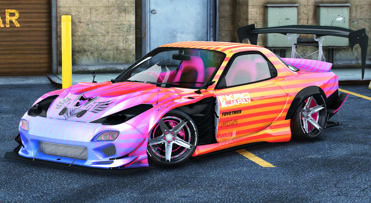 Mazda RX7 KRC Edition | GODzGift – Gorilla Cars & MLO