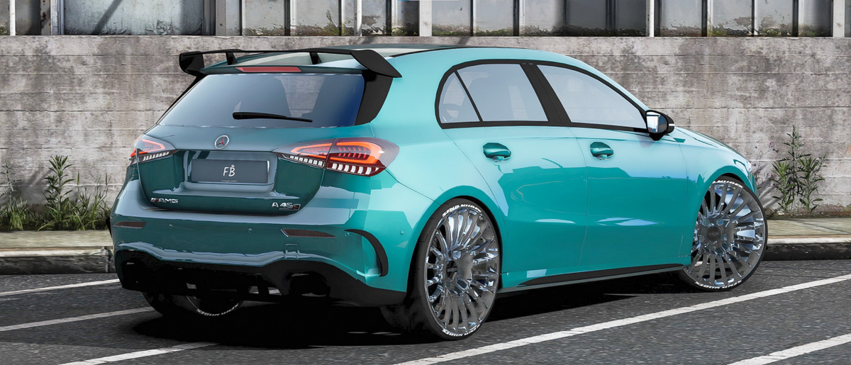 Mercedes Benz AMG A45s | FB Customs – Gorilla Cars & MLO