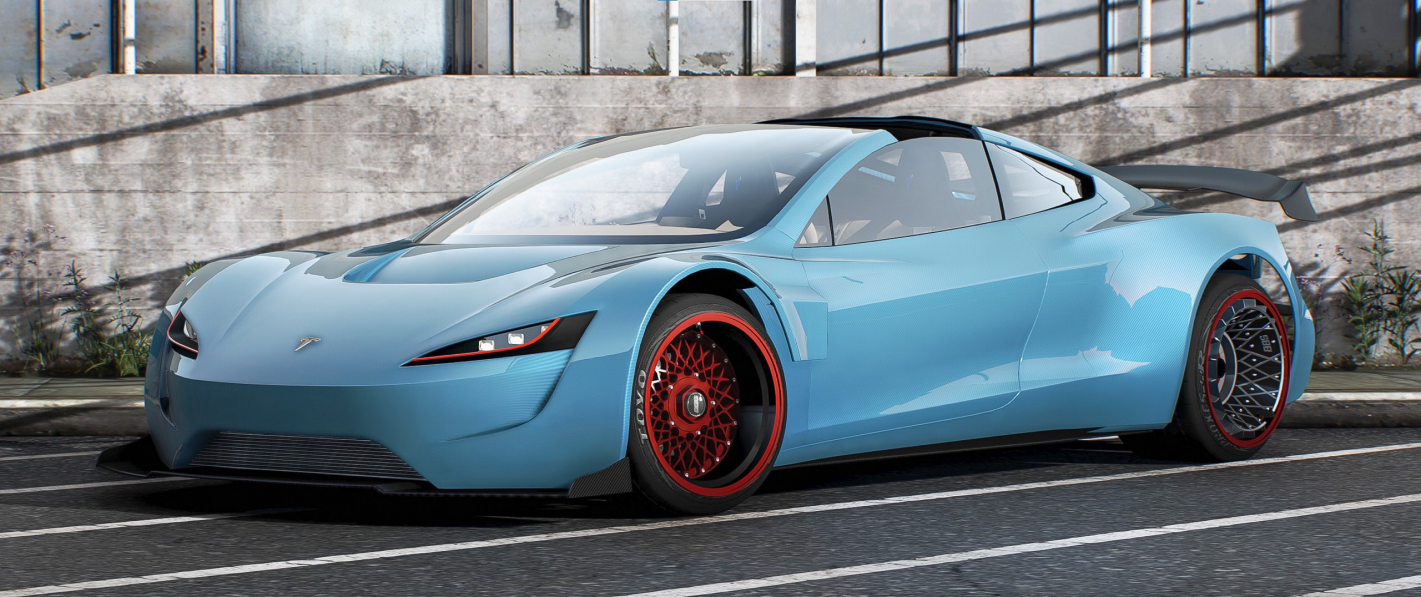 Tesla Roadster Widebody Freebo Gorilla Cars Mlo