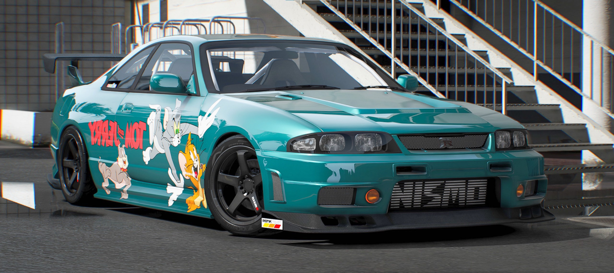 Leon R33 Livery Nissan Skyline R33 (2 Livery) | Typical – Gorilla Cars & MLO