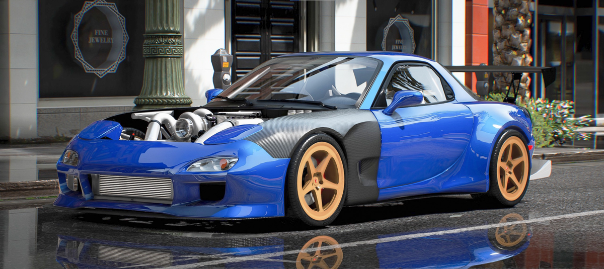 Mazda RX7 Robdahm | Potato Mods – Gorilla Cars & MLO
