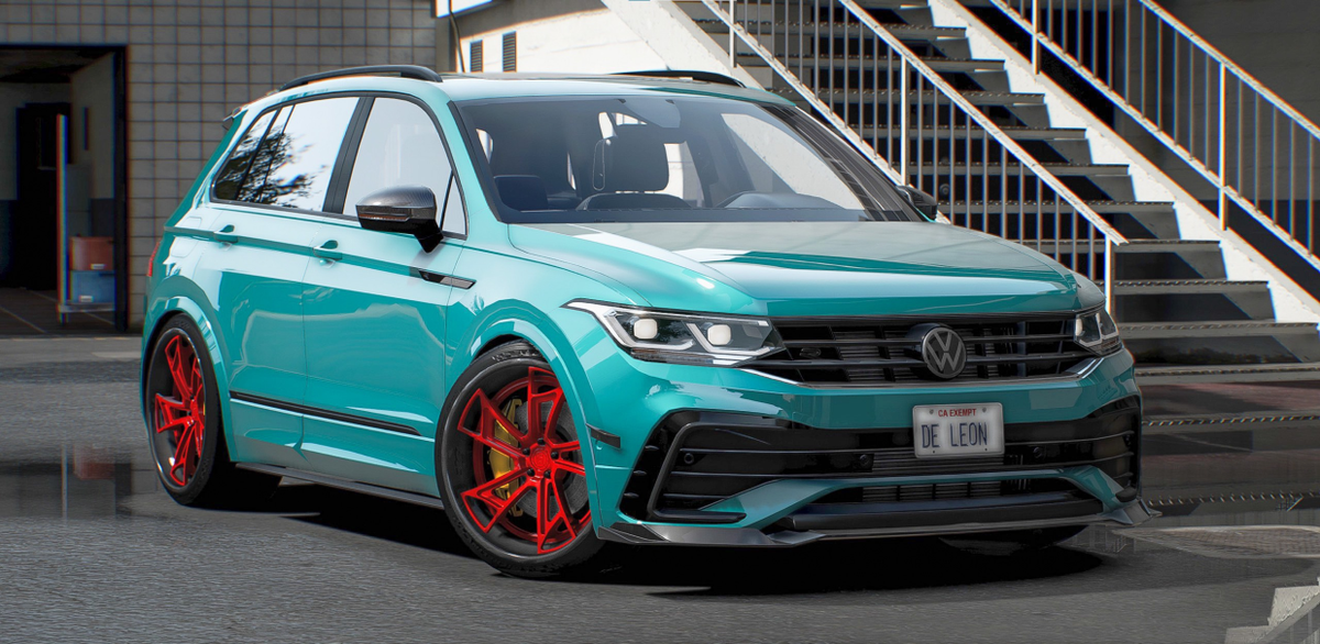 Tiguan R Line With Custom Rim VW Tiguan Custom Shadow Line 2022 | Przemo – Gorilla Cars & MLO